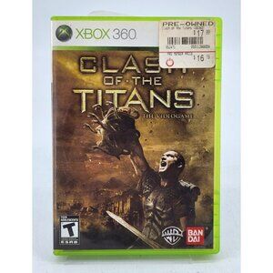 Clash of the Titans: The Videogame ~ Xbox 360 (Bandai, 2010) Complete TESTED